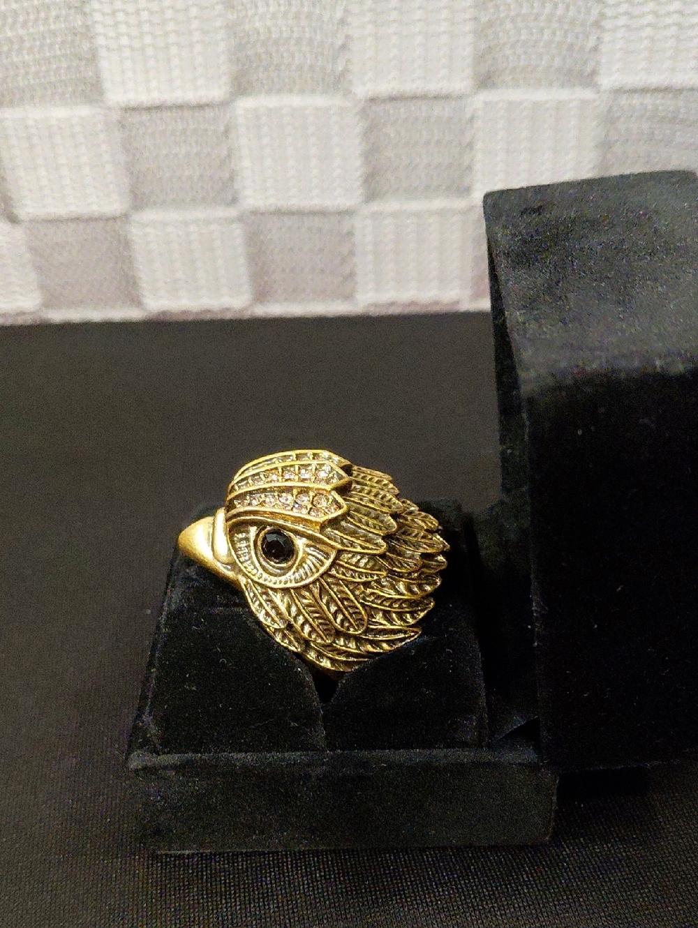 KURT GEIGER LONDON EAGLE RING SIZE 9 - Picture 4 of 10